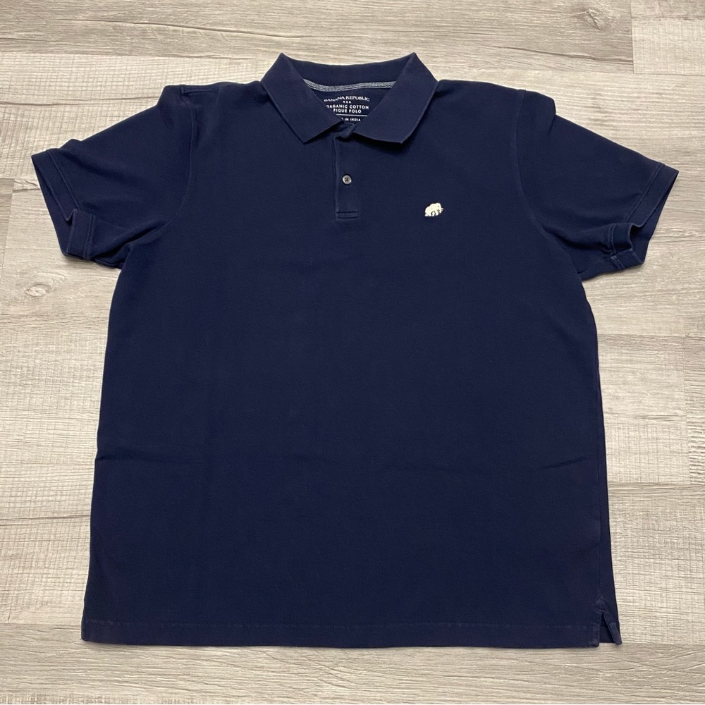 Banana Republic Organic Cotton Pique Polo - Size XL